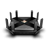 TP-Link Archer AX6000 Wi-Fi 6 WLAN Router (4804 Mbit/s 5 GHz, 1148 Mbit/s 2,4 GHz, 8 × Gigabit...