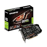Gigabyte GeForce GTX 1050 Ti OC Grafikkarte (4 GB, GDDR5, 128 Bit, 16 x PCI-EXP) schwarz