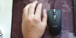 Gaming Maus für große Hände